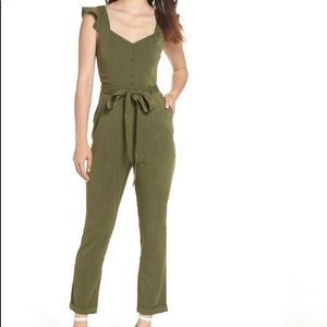 Heartloom Olive Green Jumpsuit